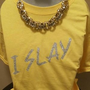 Custom I Slay Tshirt